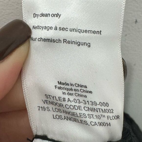 NWT Anine Bing Classic Pant in black - Picture 10 of 11